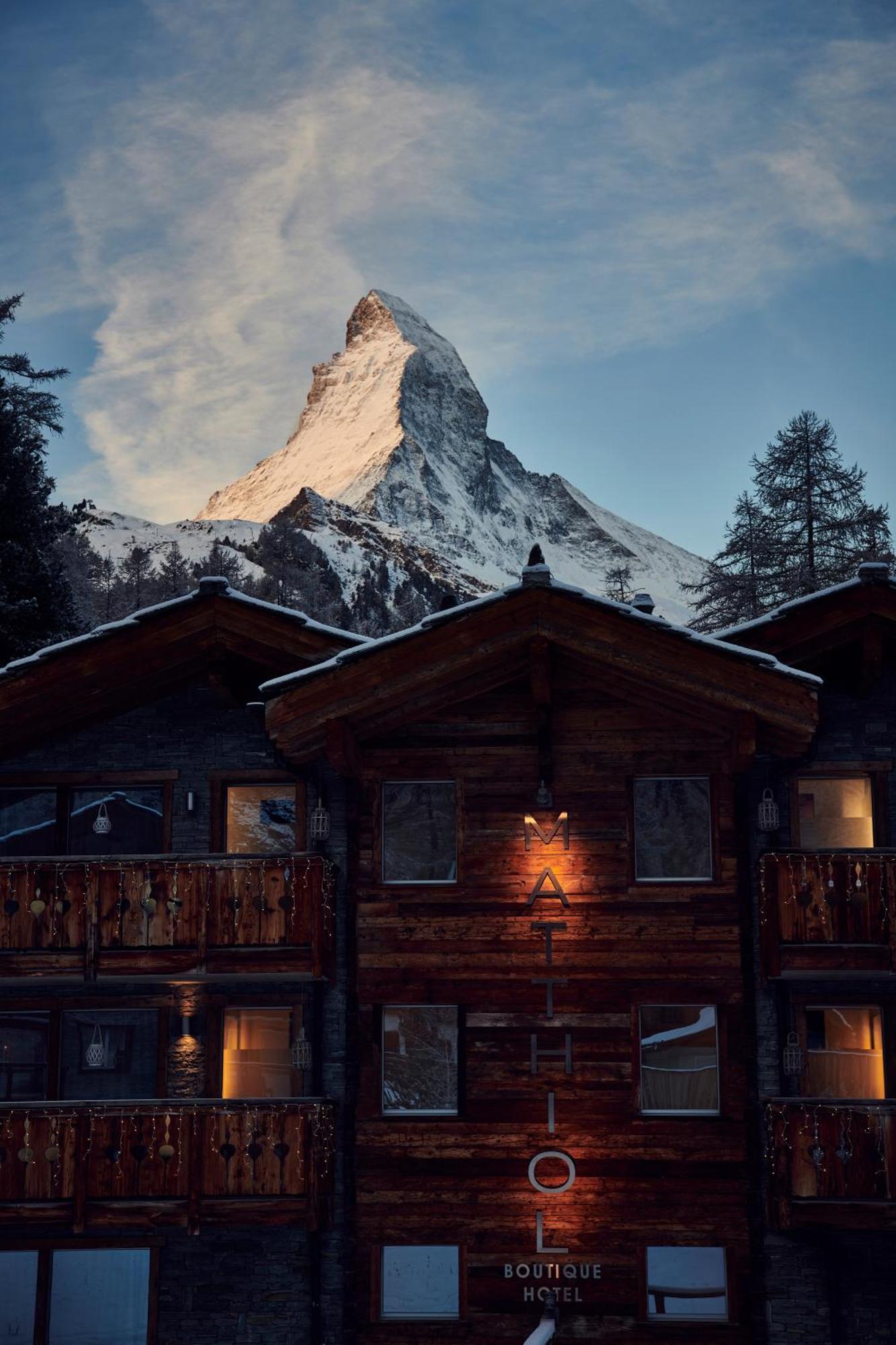 Matthiol Boutique Hotel Zermatt Exterior foto